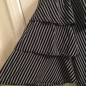 Striped off shoulder top 1x